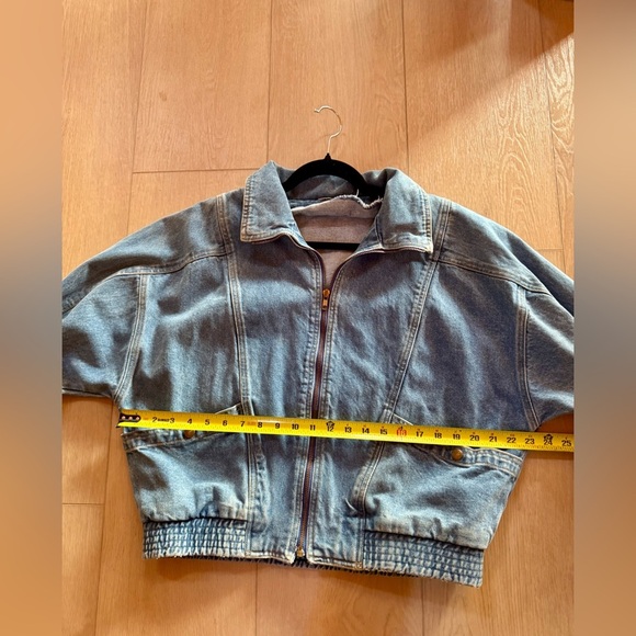 Vintage Women’s Denim Blue Slouchy Jacket - Picture 2 of 5